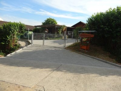 Baustelle Zuchtanlage (2. Abschnitt)