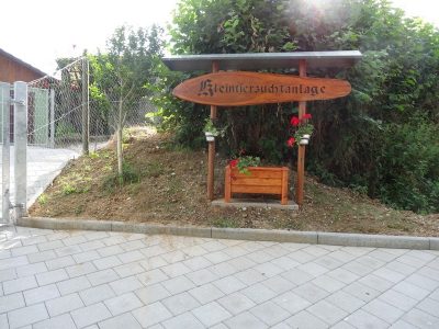 Baustelle Zuchtanlage (2. Abschnitt)