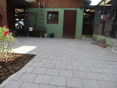 Baustelle Zuchtanlage (2. Abschnitt)