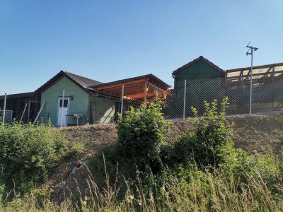 Baustelle Zuchtanlage (3. Abschnitt)