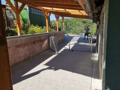 Baustelle Zuchtanlage (3. Abschnitt)