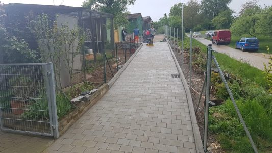 Baustelle Zuchtanlage (3. Abschnitt)