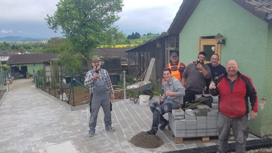 Baustelle Zuchtanlage (3. Abschnitt)
