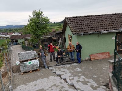 Baustelle Zuchtanlage (3. Abschnitt)
