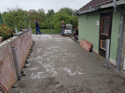 Baustelle Zuchtanlage (3. Abschnitt)