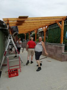 Baustelle Zuchtanlage (3. Abschnitt)