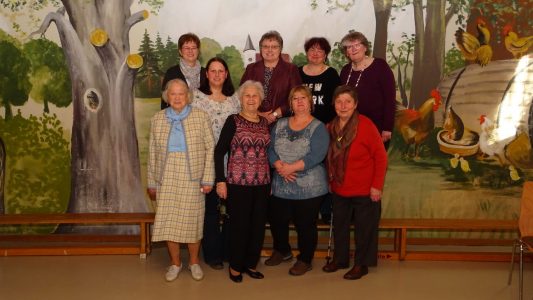 60-jähriges Jubiläum (Gruppenbilder) Frauengruppe