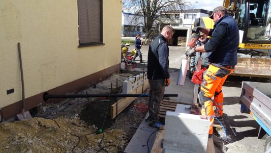 Neue Haustüre und barrierefreier Zugang
