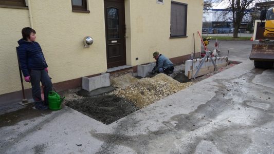Neue Haustüre und barrierefreier Zugang