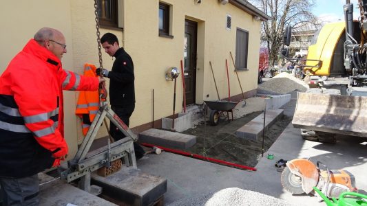 Neue Haustüre und barrierefreier Zugang