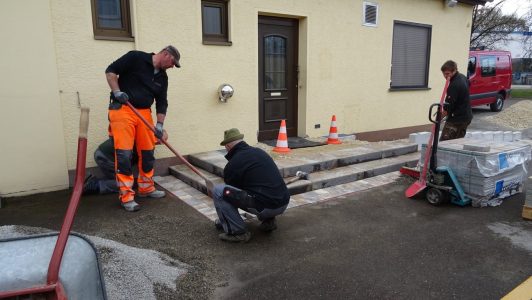 Neue Haustüre und barrierefreier Zugang