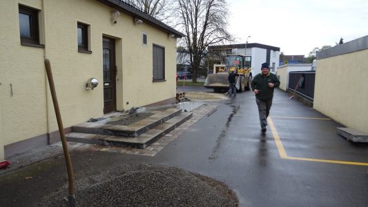 Neue Haustüre und barrierefreier Zugang