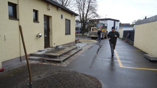 Neue Haustüre und barrierefreier Zugang