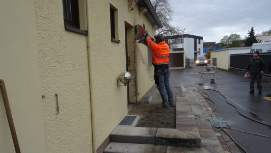 Neue Haustüre und barrierefreier Zugang