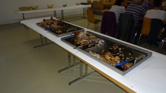 Spanferkel grillen am 10.9.2022