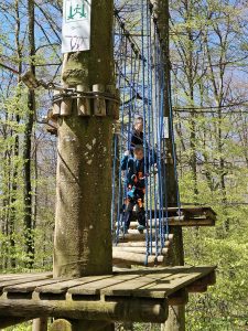 Kletterwald in Laichingen am 27.4.2024