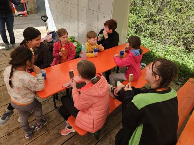 Kletterwald in Laichingen am 27.4.2024