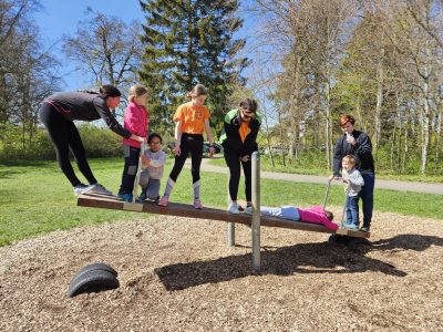 Kletterwald in Laichingen am 27.4.2024