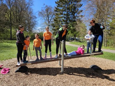 Kletterwald in Laichingen am 27.4.2024