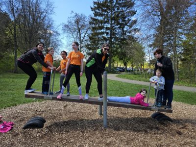 Kletterwald in Laichingen am 27.4.2024
