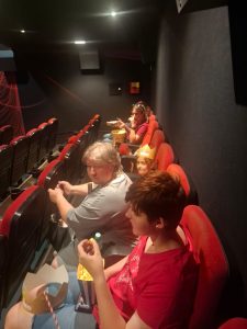 Kino und Pizzaessen am 19.07.202