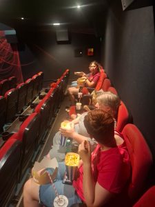 Kino und Pizzaessen am 19.07.202